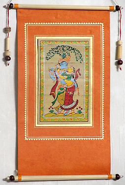 Manufacturers Exporters and Wholesale Suppliers of Radha Krishna Wall Hanging Bhubaneswar Orissa